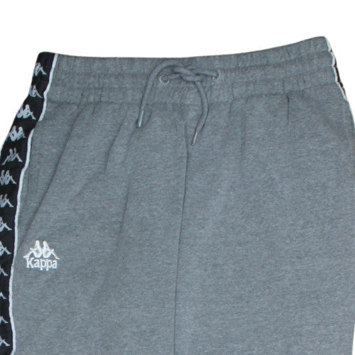 Kappa Men Grey Medium Jogger Sweatpants with Side Stripe