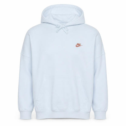 Mens UK Size L Nike White Pullover Hoodie