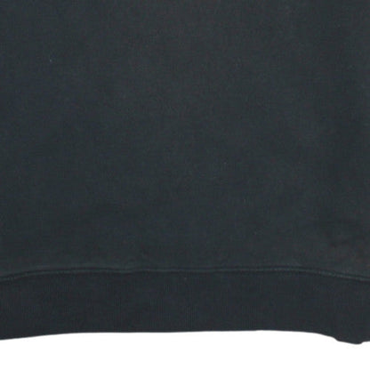 C.P. Company Womens Black Cotton Crew Neck Long Sleeve Top Size 14