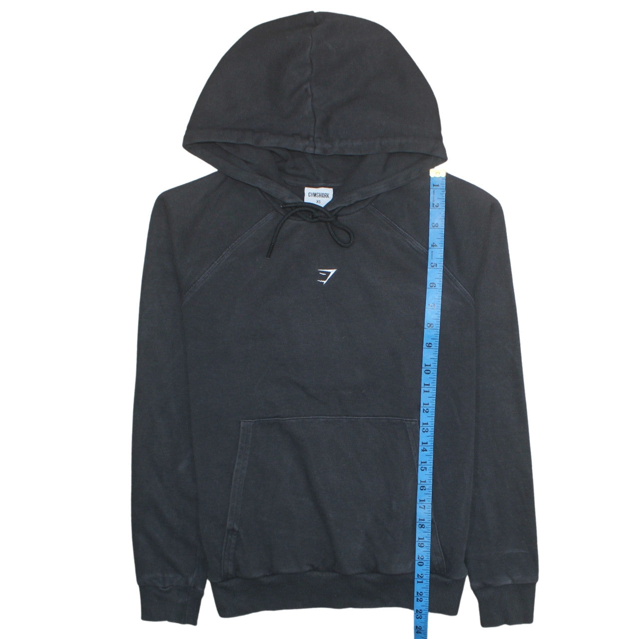 Mens UK Size XS Gymshark Black Pullover Hoodie