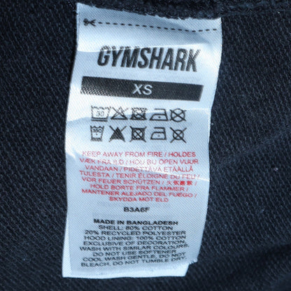 Mens UK Size XS Gymshark Black Pullover Hoodie