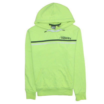 Mens UK Size S Superdry Green Pullover Hoodie