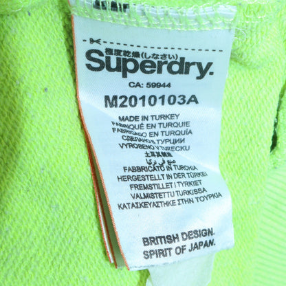 Mens UK Size S Superdry Green Pullover Hoodie