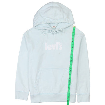 Womens UK Size XS Levi's Blue Pullover Hoodie