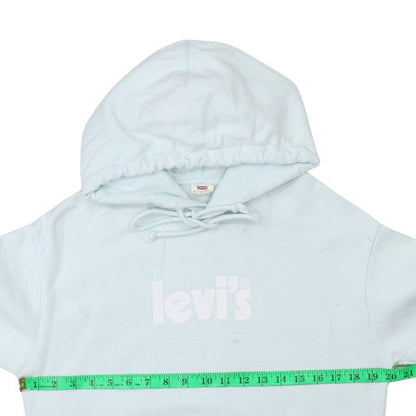 Womens UK Size XS Levi's Blue Pullover Hoodie