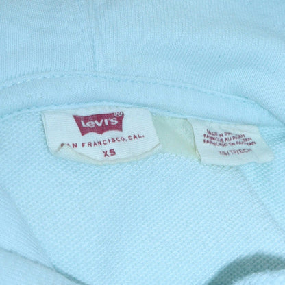Womens UK Size XS Levi's Blue Pullover Hoodie