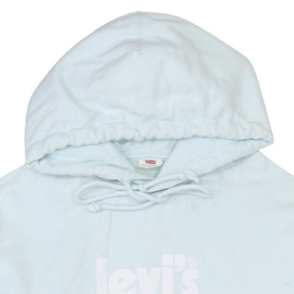 Womens UK Size XS Levi's Blue Pullover Hoodie