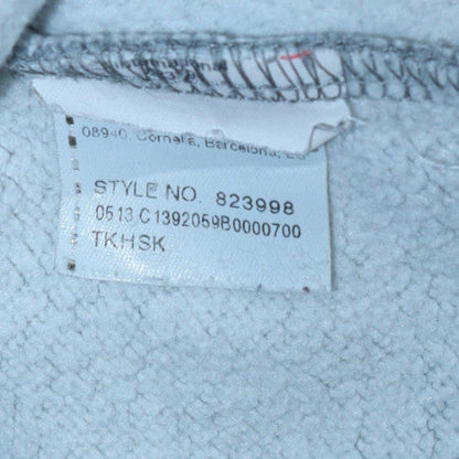 Mens UK Size M Puma Grey Pullover Hoodie