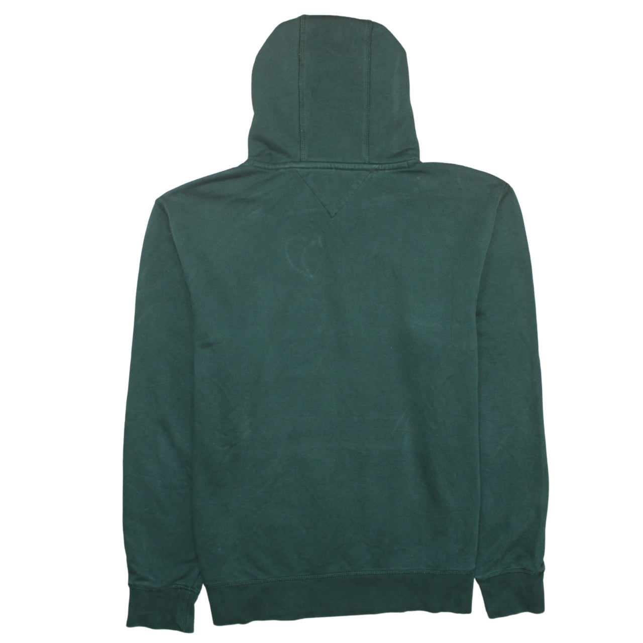 Mens UK Size 2XL Tommy Hilfiger Green Pullover Hoodie