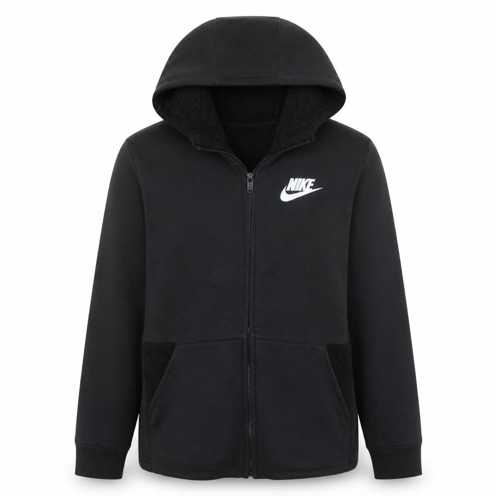 Teens UK Size XL Nike Black Full Zip Hoodie