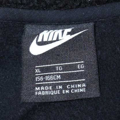 Teens UK Size XL Nike Black Full Zip Hoodie