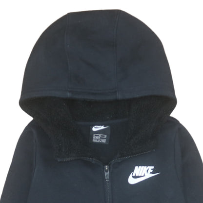 Teens UK Size XL Nike Black Full Zip Hoodie