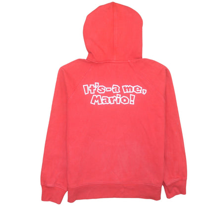 Mens UK Size S Levi's Red Pullover Hoodie