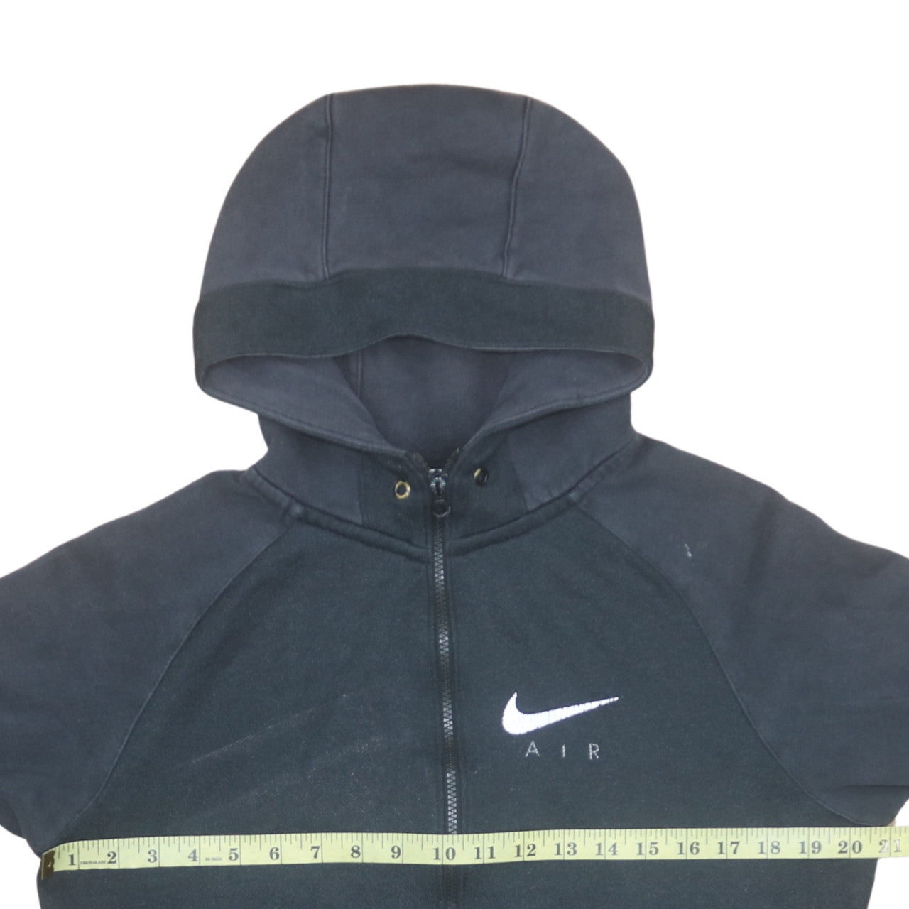 Mens UK Size M Nike Black Full Zip Hoodie