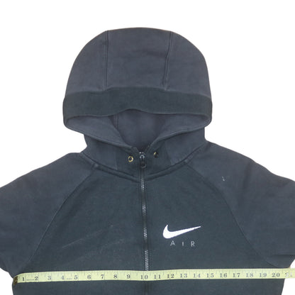 Mens UK Size M Nike Black Full Zip Hoodie