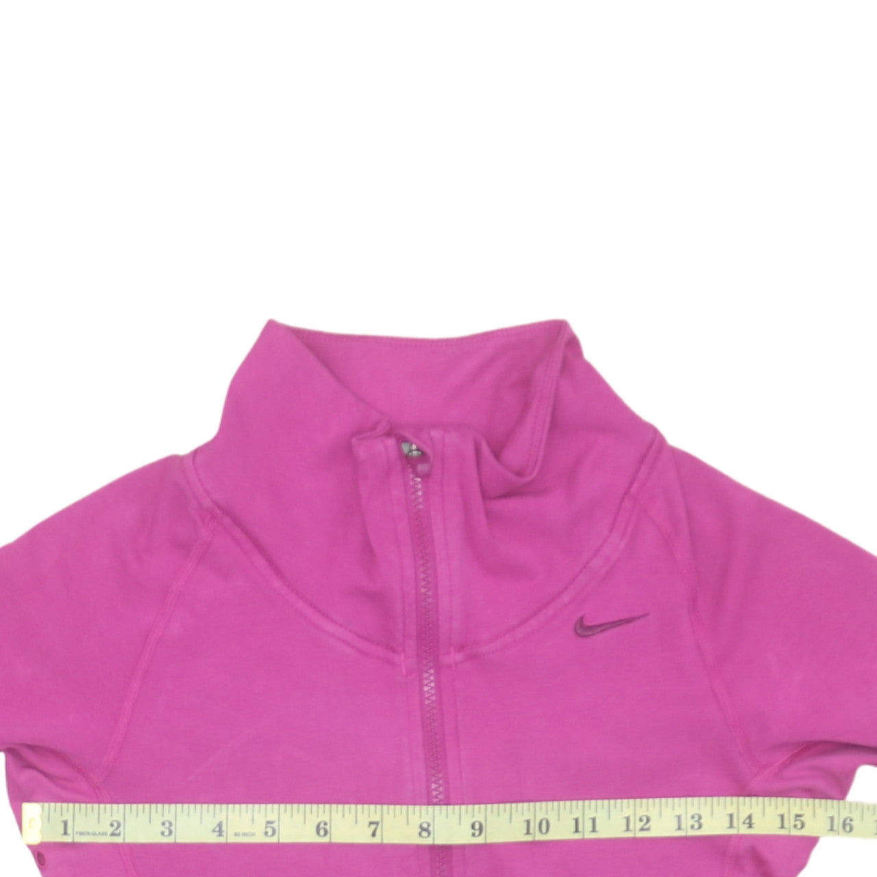 Womens UK Size XS Nike Pink Full Zip Sweatshirt