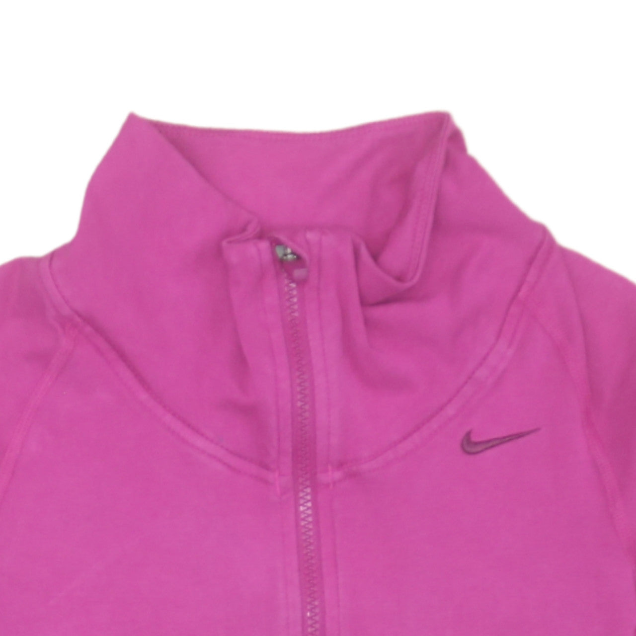 Womens UK Size XS Nike Pink Full Zip Sweatshirt
