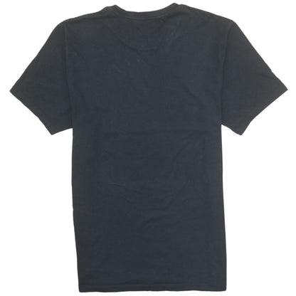 Levi's Men's Black Small Logo Crew Neck Cotton T-Shirt
