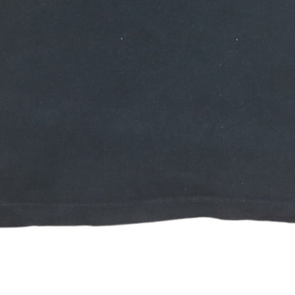 Levi's Men's Black Small Logo Crew Neck Cotton T-Shirt