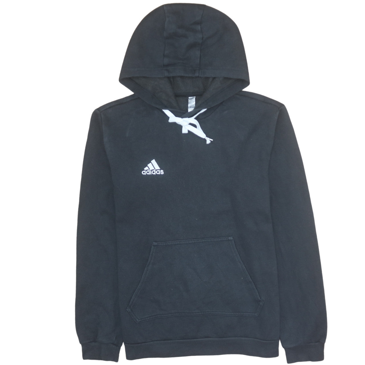 Mens UK Size S Adidas Black Pullover Hoodie