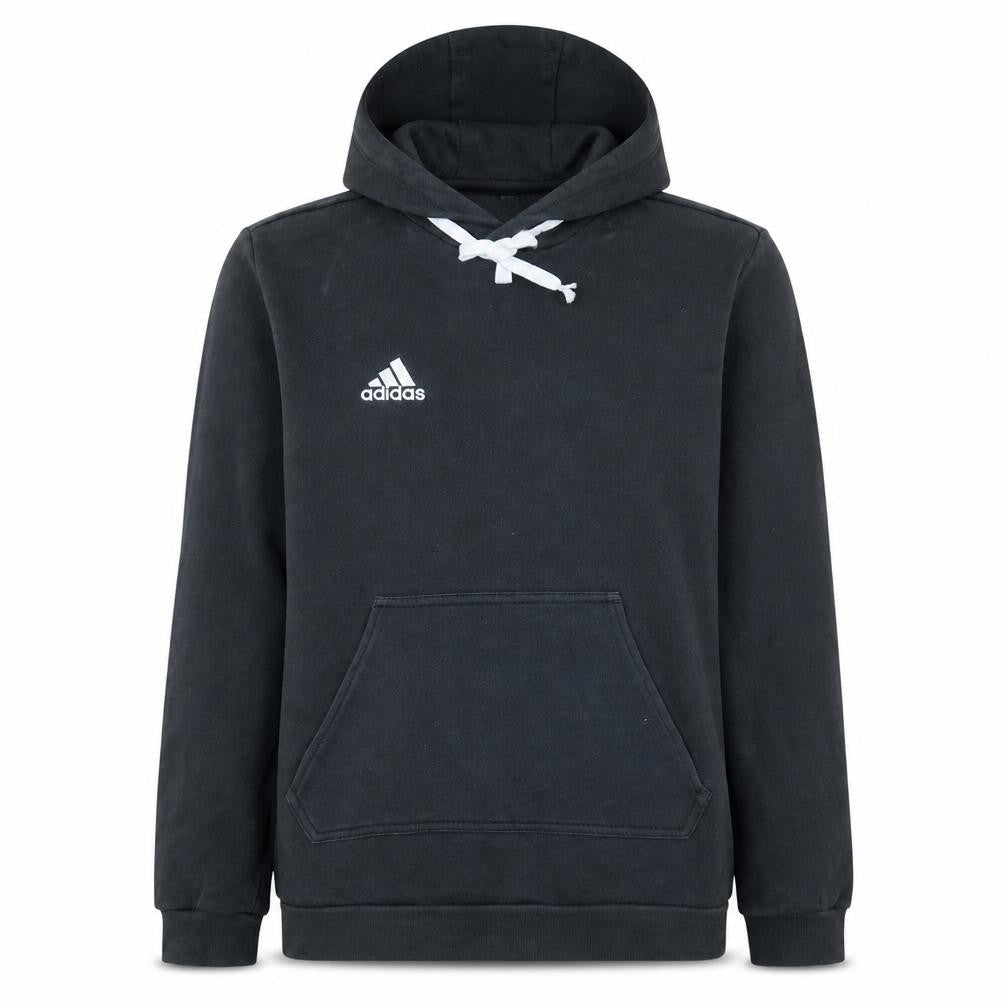Mens UK Size S Adidas Black Pullover Hoodie