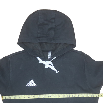 Mens UK Size S Adidas Black Pullover Hoodie