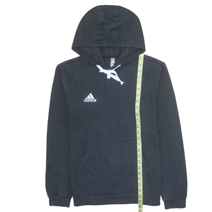 Mens UK Size S Adidas Black Pullover Hoodie
