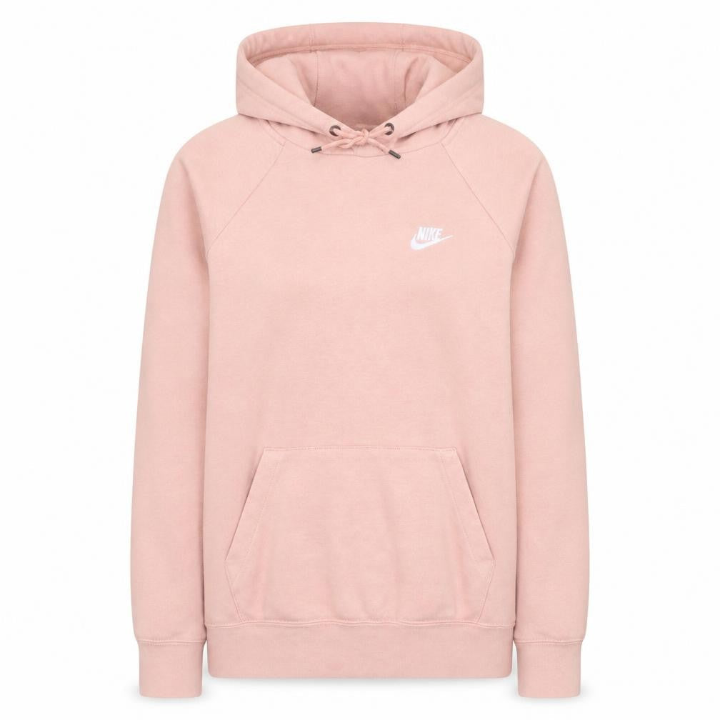 Womens UK Size M Nike Pink Pullover Hoodie