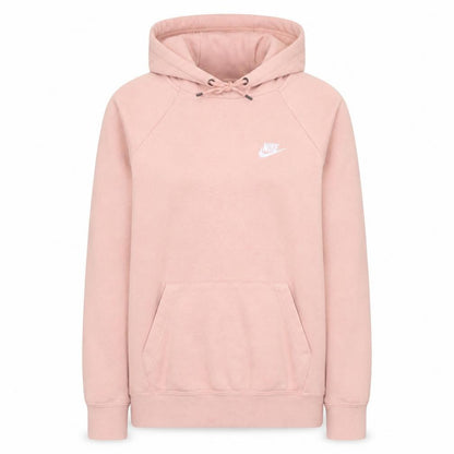 Womens UK Size M Nike Pink Pullover Hoodie