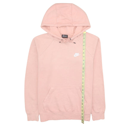 Womens UK Size M Nike Pink Pullover Hoodie