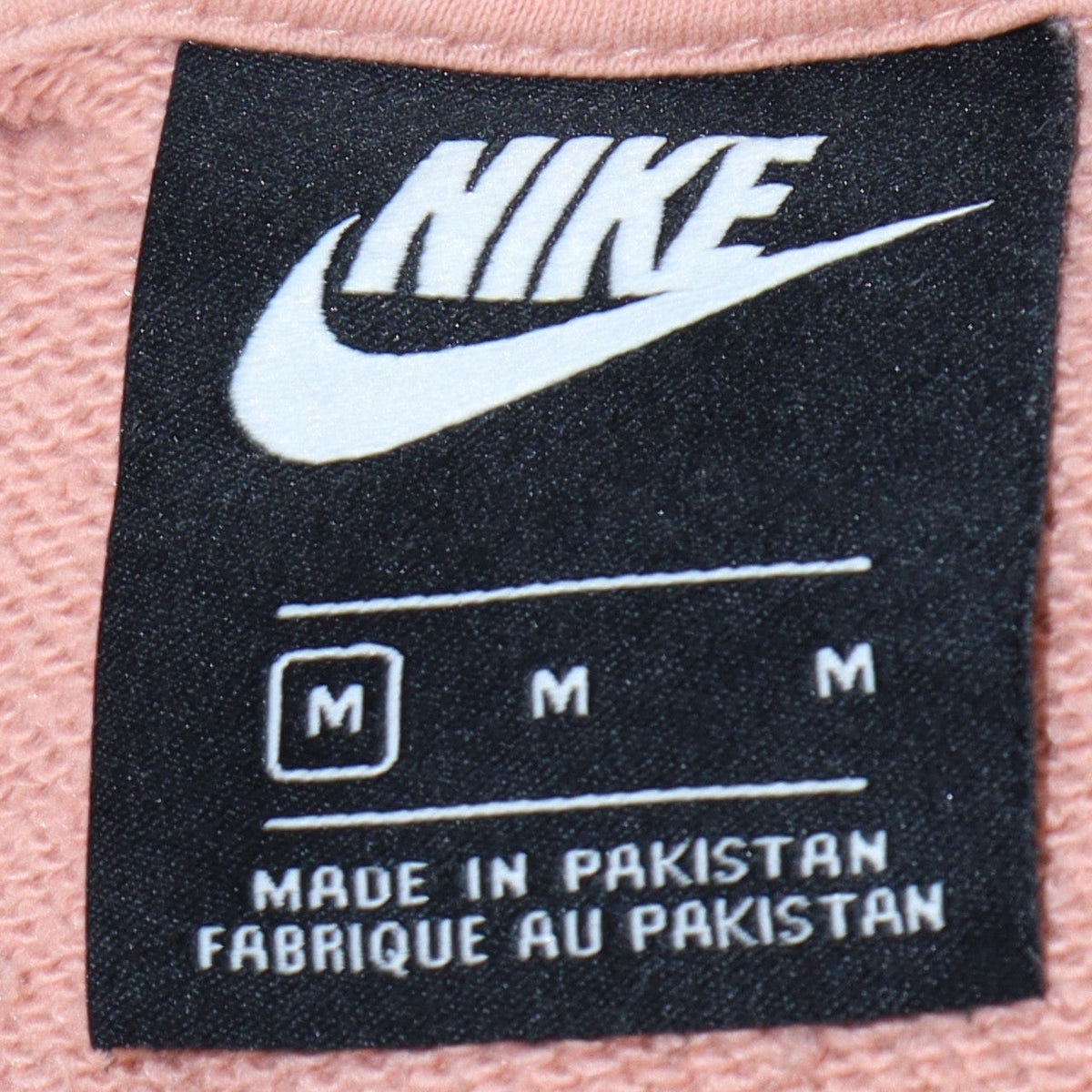 Womens UK Size M Nike Pink Pullover Hoodie
