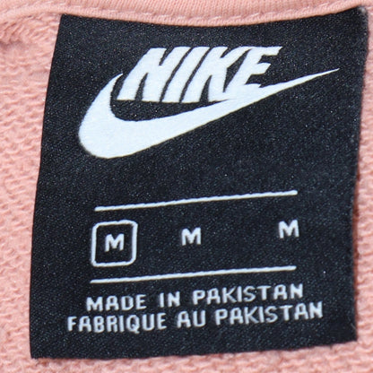 Womens UK Size M Nike Pink Pullover Hoodie