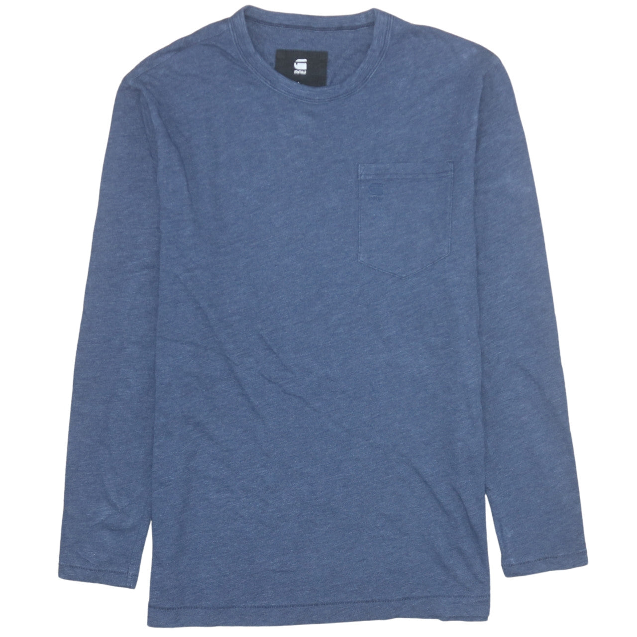 Mens UK Size L G-Star RAW Blue Pullover Sweatshirt