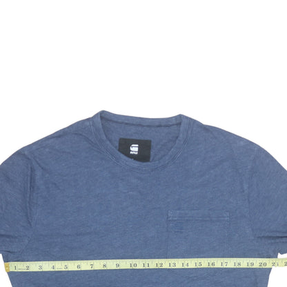 Mens UK Size L G-Star RAW Blue Pullover Sweatshirt