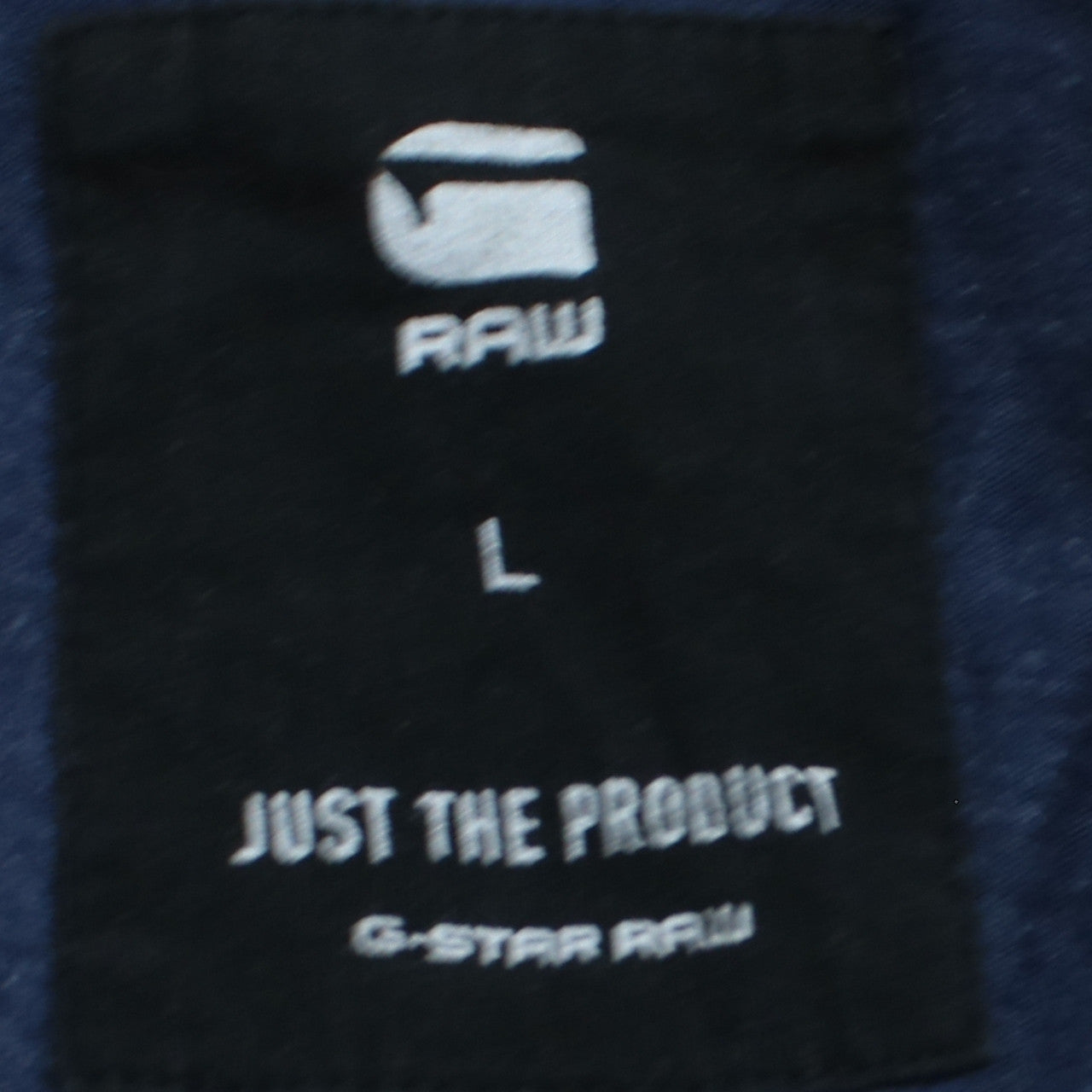 Mens UK Size L G-Star RAW Blue Pullover Sweatshirt