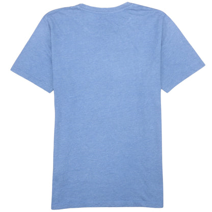Jack & Jones Men's Blue Slim Fit Graphic T-Shirt L