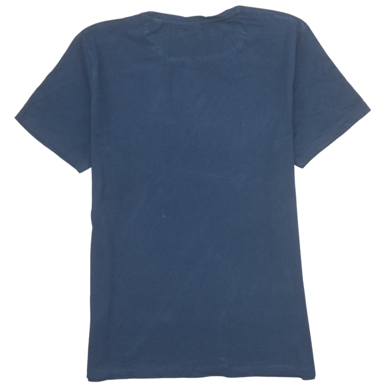 Jack & Jones Men's Blue Logo Graphic Cotton T-Shirt Size M