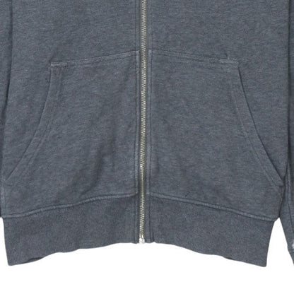 Mens UK Size M Calvin Klein Jeans Grey Full Zip Hoodie
