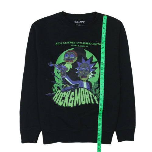 Mens UK Size M Primark Black Pullover Sweatshirt