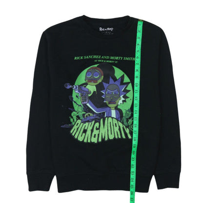 Mens UK Size M Primark Black Pullover Sweatshirt