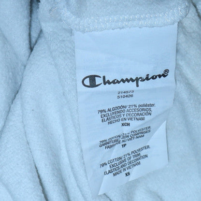 Mens UK Size XS Champion White Pullover Sweatshirt