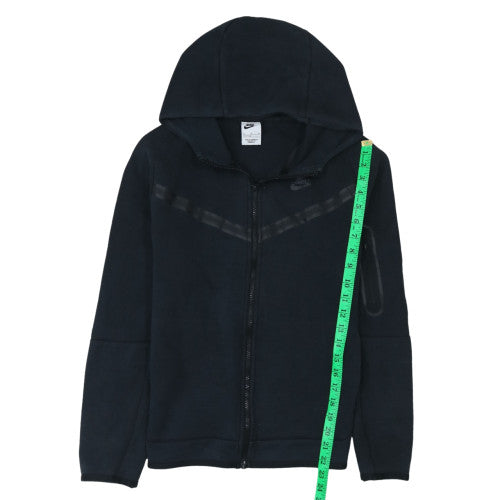 Teens UK Size XL Nike Black Full Zip Hoodie