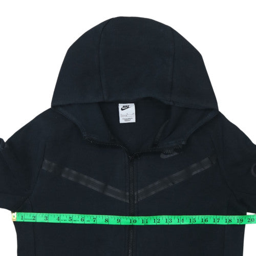 Teens UK Size XL Nike Black Full Zip Hoodie