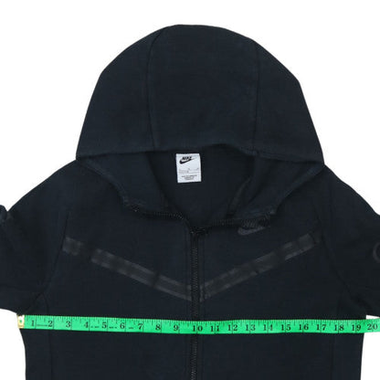 Teens UK Size XL Nike Black Full Zip Hoodie