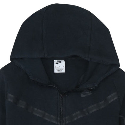 Teens UK Size XL Nike Black Full Zip Hoodie