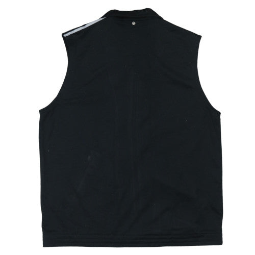 Reebok Men's Black XS Zip Waistcoat Sports Gilet
