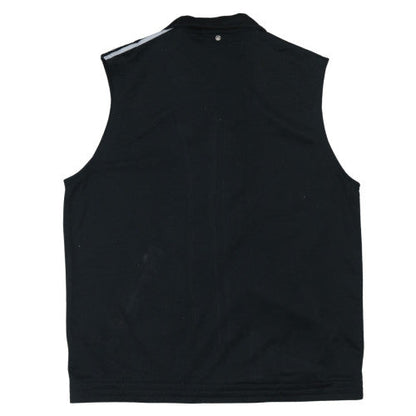 Reebok Men's Black XS Zip Waistcoat Sports Gilet