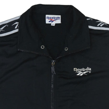 Reebok Men's Black XS Zip Waistcoat Sports Gilet