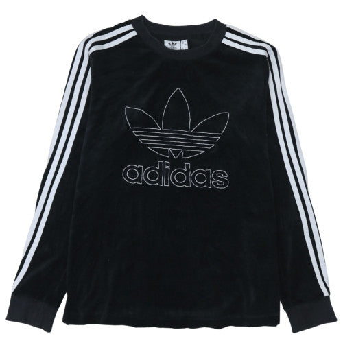 Womens UK Size 20 Adidas Black Pullover Sweatshirt