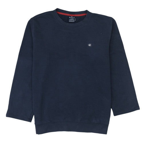 Mens UK Size L Champion Blue Pullover Sweatshirt